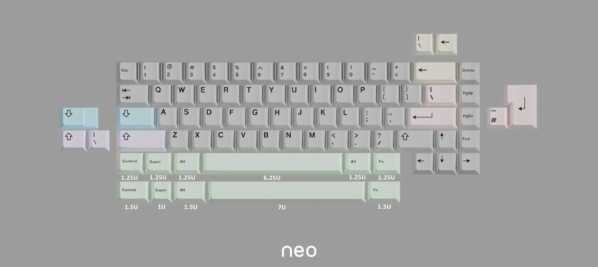 Neo65 Keyboard Kit - Extra Parts - Image 9